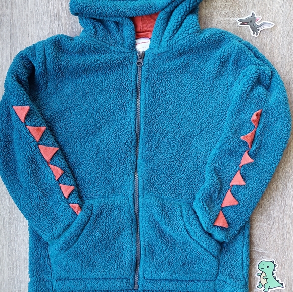 Hanna andersson dino fleece coat - Picture 3 of 16